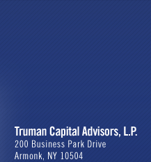 Truman Capital Advisors, L.P., 200 Business Park Drive, Armonk, NY 10504